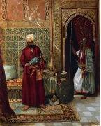 Arab or Arabic people and life. Orientalism oil paintings  376 unknow artist